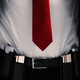 Thats a sharp looking tie... almost distracted me from the weapons.